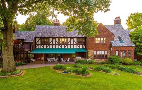 Tudor House on Portage Lakes .